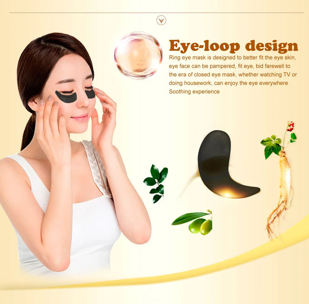 Collagen crystal eye mask