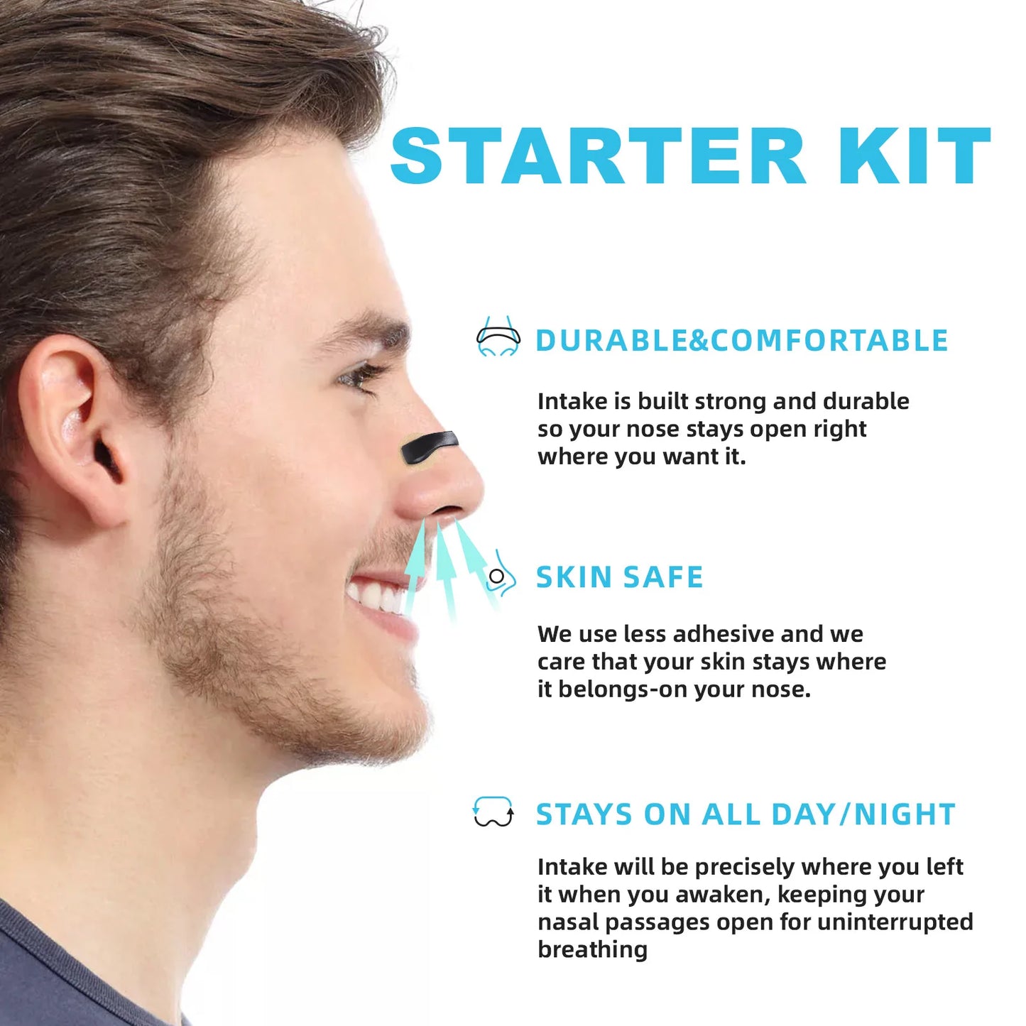 30Days/Box Nasal Breathing Dilators Starter Kits