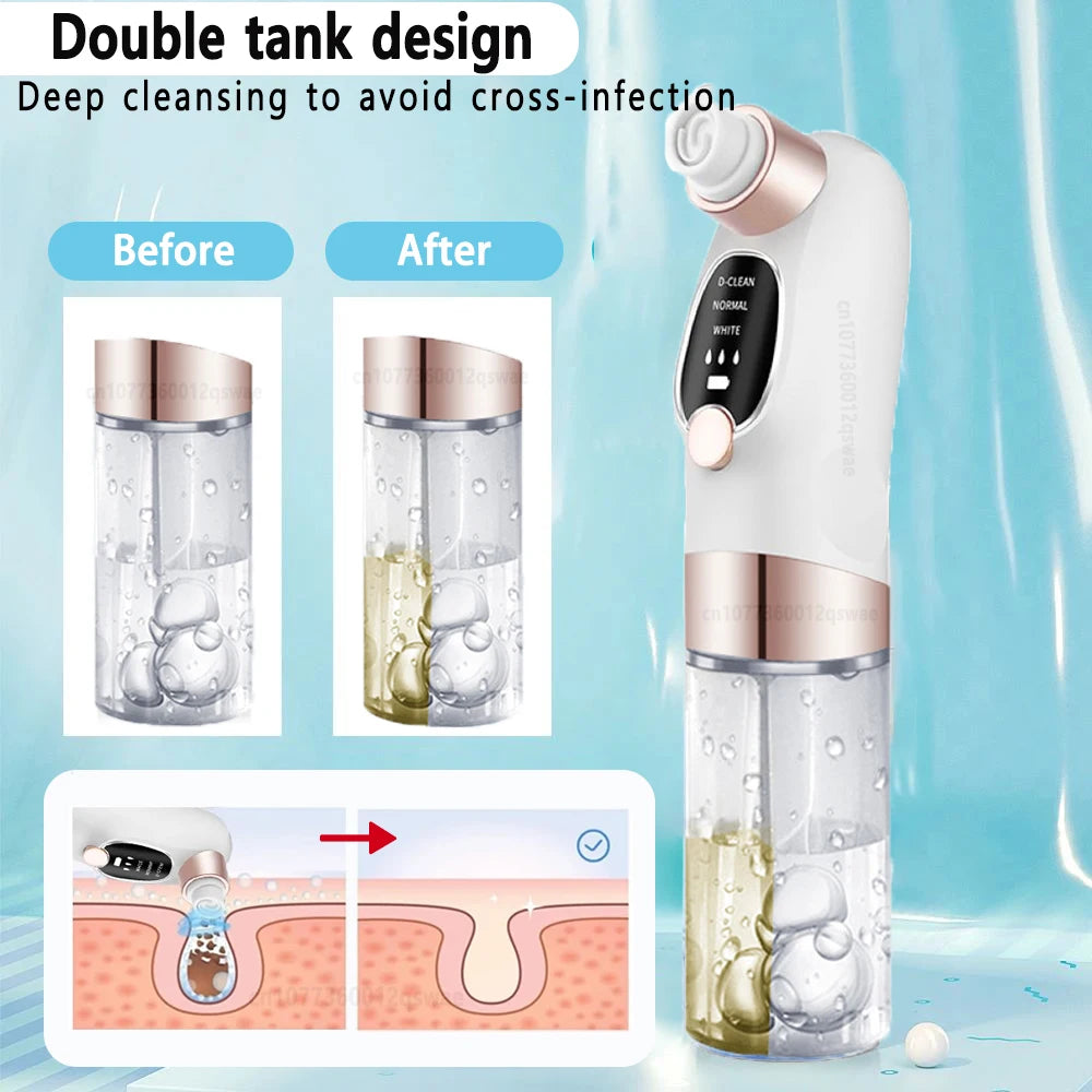 Blackhead Remover Pore Vacuum Face Cleaner Electric