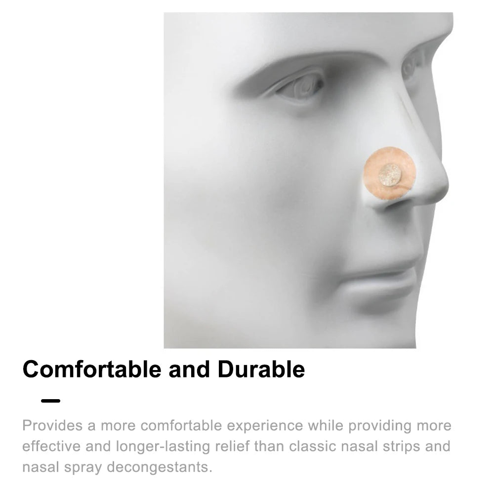 Magnetic Nasal Breathing Nose Dilators Starter Kit Nasal Strips Nasal Clip Anti Snoring Improve Sleeping Aid Preventing Snoring