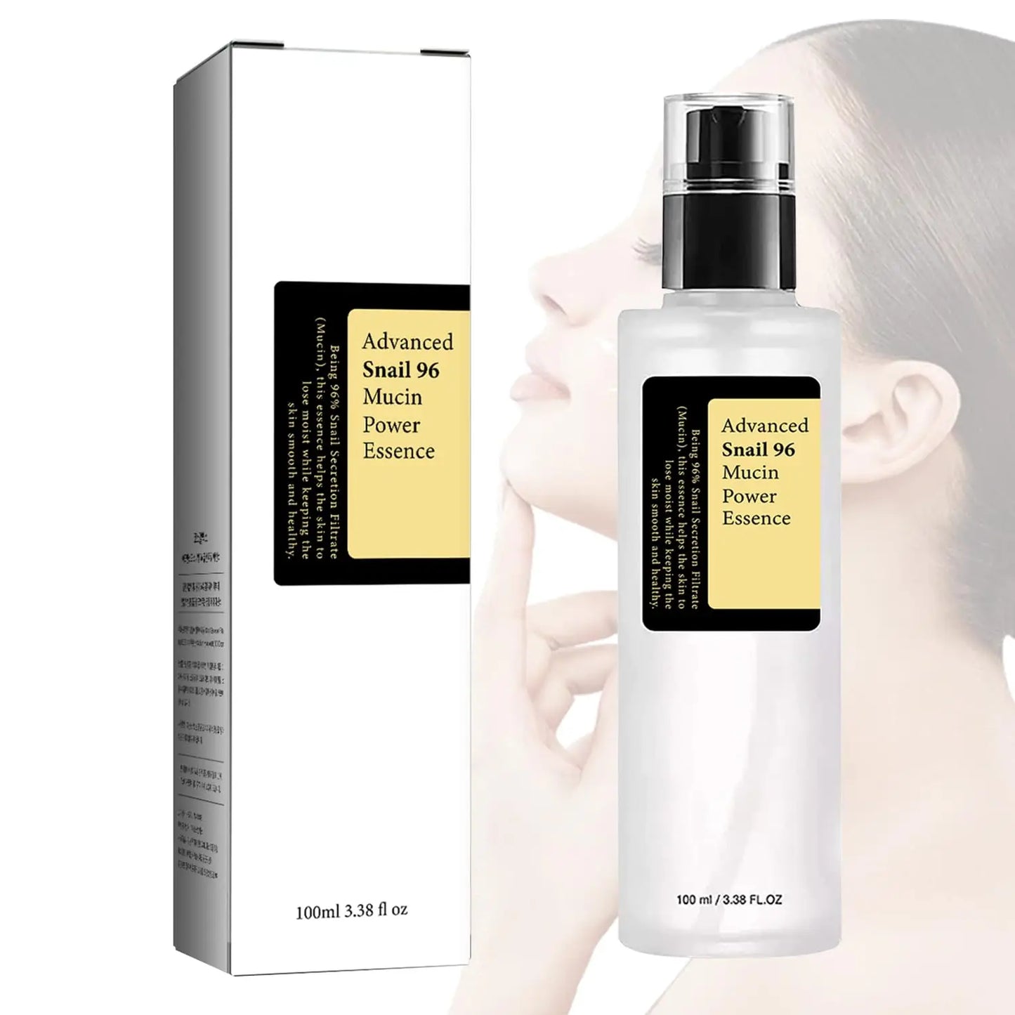 Snail Mucin 96% Power Repairing Essence For Dull And Damaged Skin, Anti-Aging