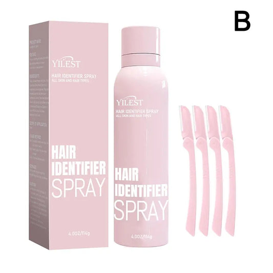 Hair Identifier Spray Dermaplaning for Face Shaving