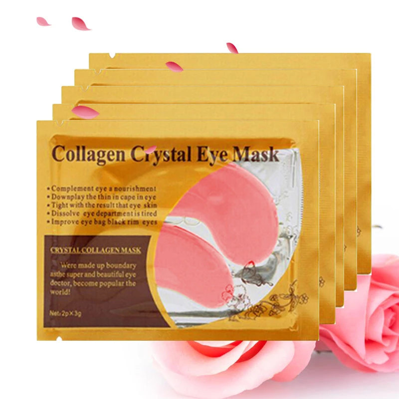 Collagen crystal eye mask